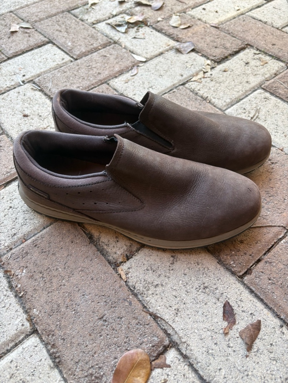 Columbia Men's Brown Slip-On Casual Loafers